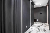 Interior Slat Wall Panels Wood Black